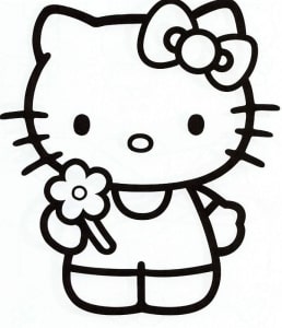 Hello Kitty ausmalbilder 17