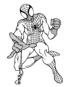 Spiderman ausmalbilder 12