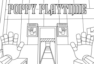 ausmalbilderkinder.de - Ausmalbilder Poppy Playtime 02
