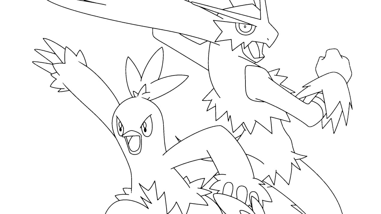 Greninja Coloring Pages One Of The Most Popular Pokemon