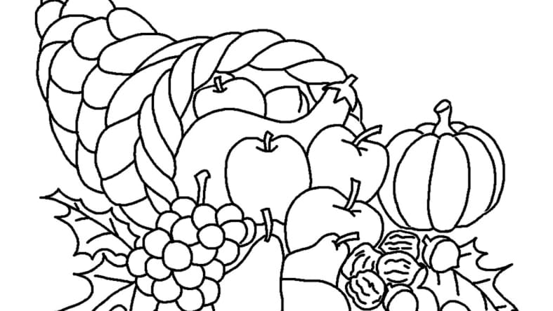 Free autumn coloring pages to download for kids