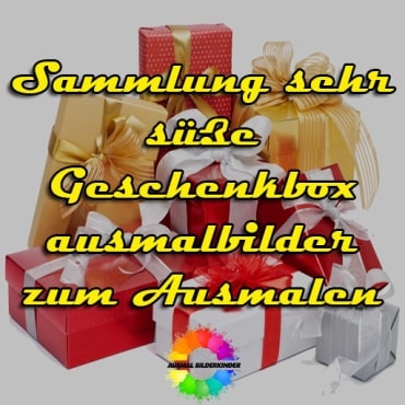 Geschenkbox ausmalbilder zum Ausmalen
