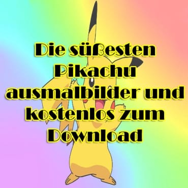 Pikachu ausmalbilder und kostenlos zum Download