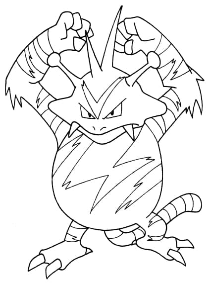 20+ coloring pages of legendary Pokemon for children