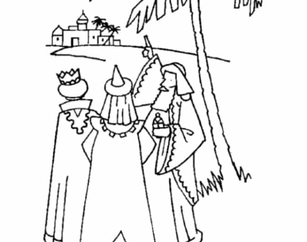 Heilige drei Könige ausmalbilder 15