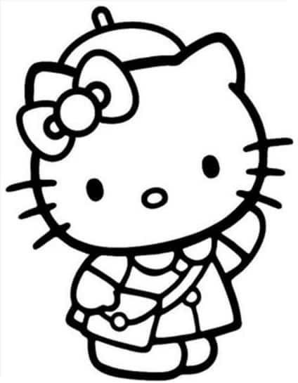 Hello Kitty ausmalbilder 03