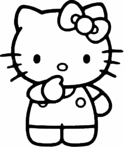 Hello Kitty ausmalbilder 04