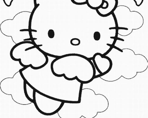 Hello Kitty ausmalbilder 07