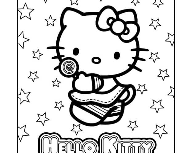 Hello Kitty ausmalbilder 19