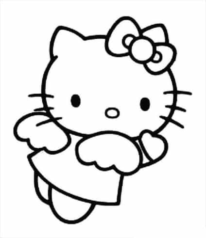 Hello Kitty ausmalbilder 20