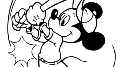 Mickey Mouse ausmalbilder 07