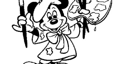 Mickey Mouse ausmalbilder 08