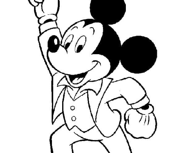 Mickey Mouse ausmalbilder 11
