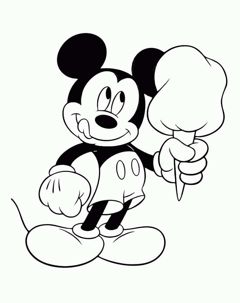 Mickey Mouse ausmalbilder 12