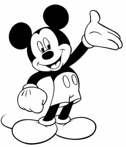 Mickey Mouse ausmalbilder 13