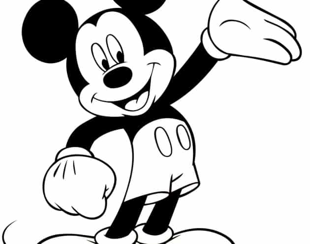 Mickey Mouse ausmalbilder 13