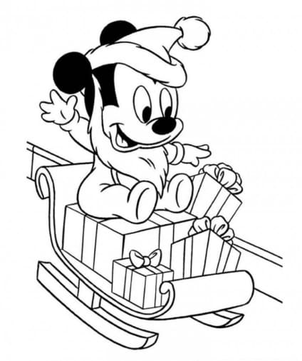 Mickey & Friends Malbuch mit 17 Ausmalbildern Walt Disney 