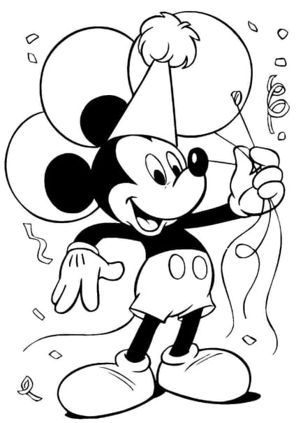 Mickey Mouse ausmalbilder 15
