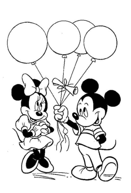 Mickey Mouse ausmalbilder 18