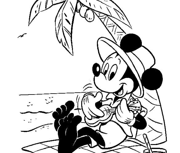 Mickey Mouse ausmalbilder 19