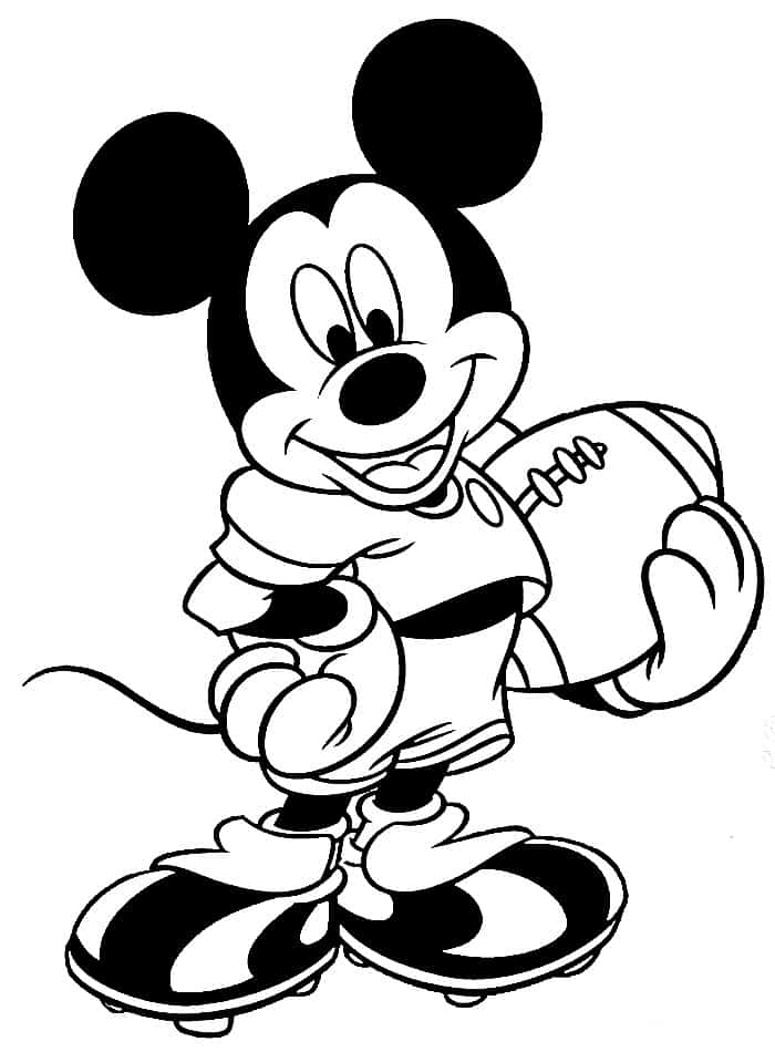 Mickey Mouse ausmalbilder 20