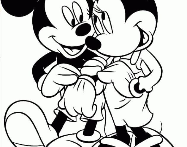 Minnie Mouse ausmalbilder 06