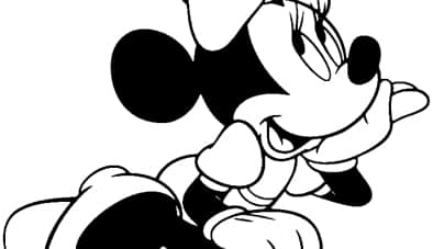 Minnie Mouse ausmalbilder 15