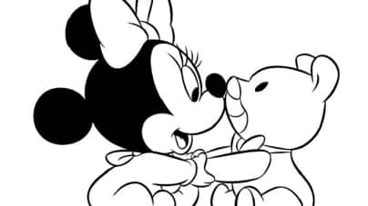 Minnie Mouse ausmalbilder 18