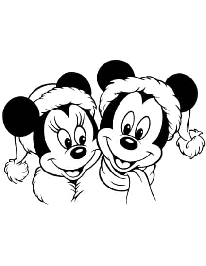 Minnie Mouse ausmalbilder 20