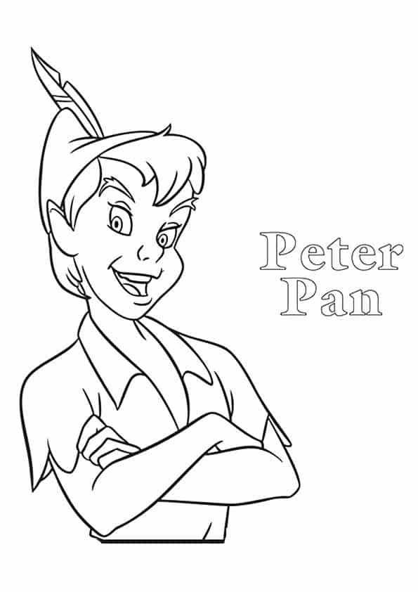 Peter Pan ausmalbilder 02