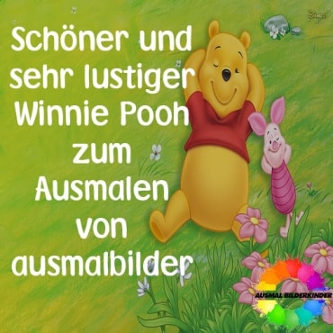 Winnie Pooh zum Ausmalen von ausmalbilder