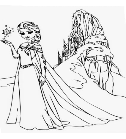 Anna und Elsa ausmalbilder 19