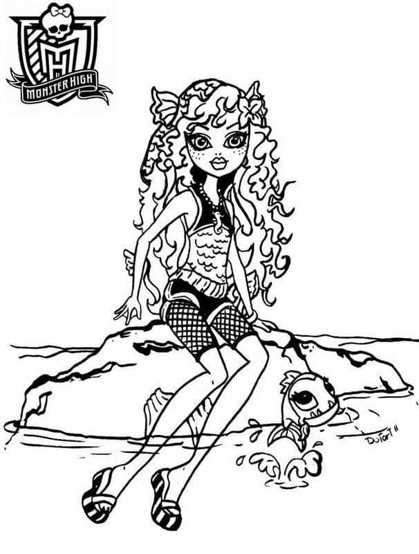 Monster High ausmalbilder 11