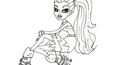 Monster High ausmalbilder 13