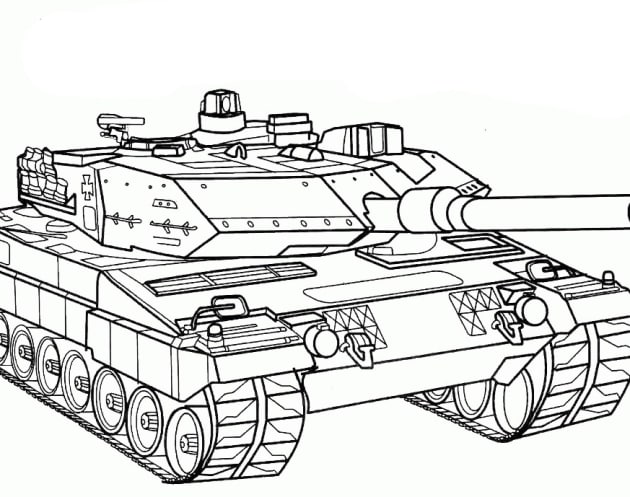Panzer ausmalbilder 06