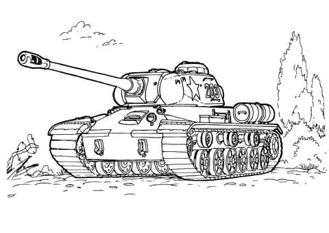 Panzer ausmalbilder 13