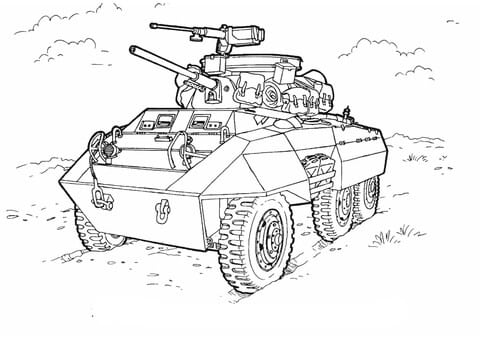 Panzer ausmalbilder 16