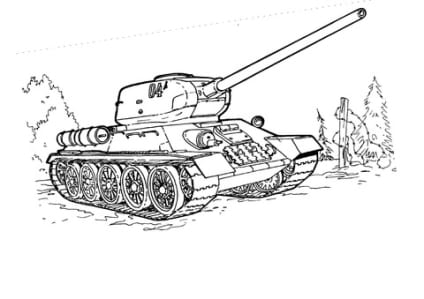 Panzer ausmalbilder 19