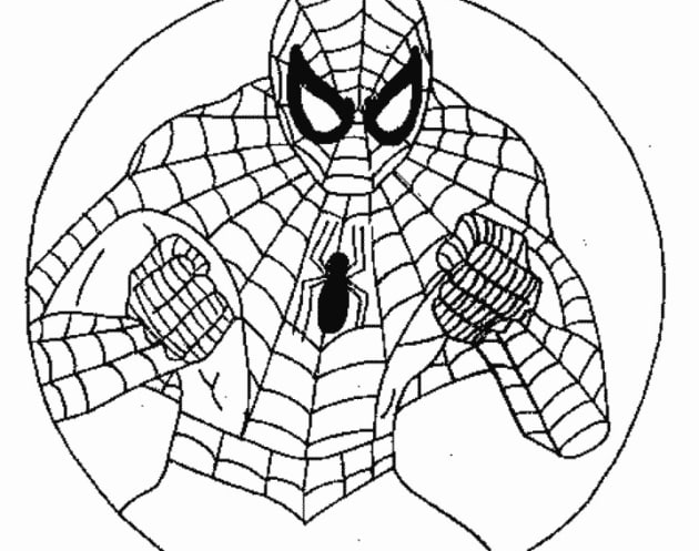 Spiderman ausmalbilder 09