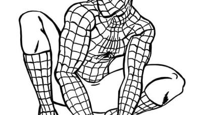 Spiderman ausmalbilder 13