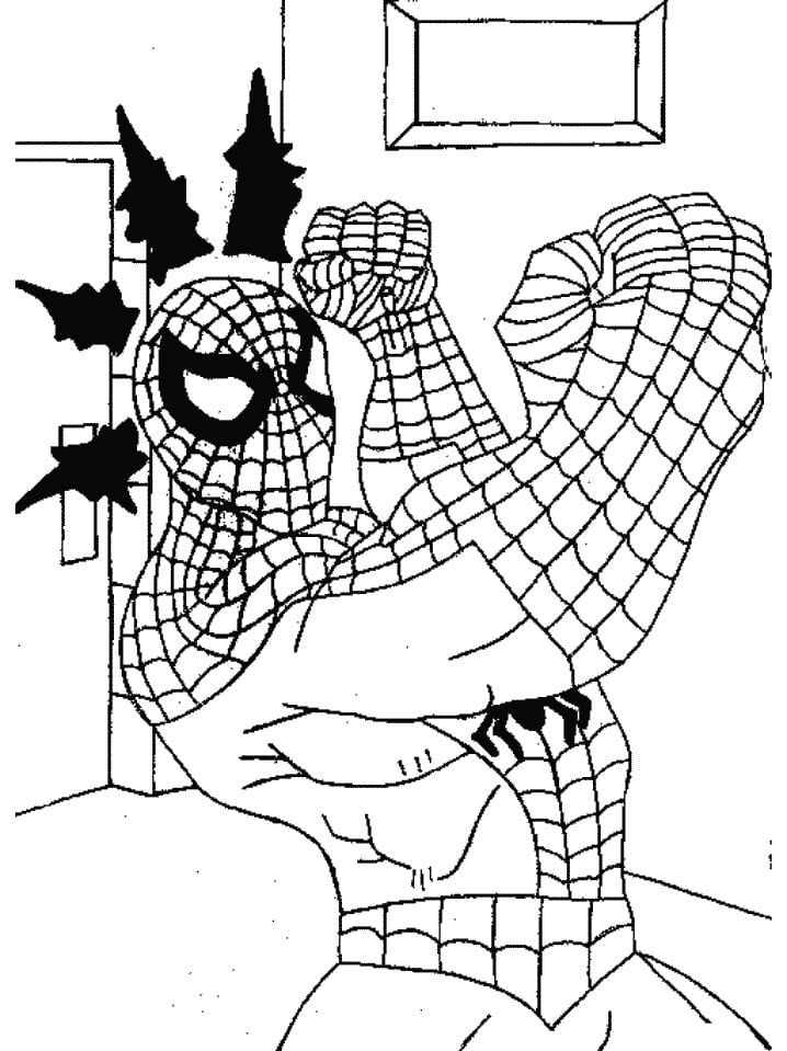 Spiderman ausmalbilder 14