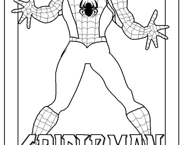Spiderman ausmalbilder 16