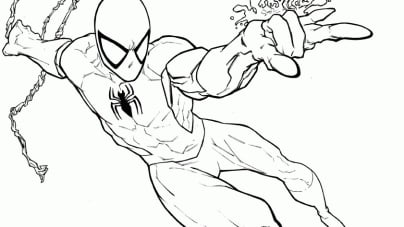 Spiderman ausmalbilder 18