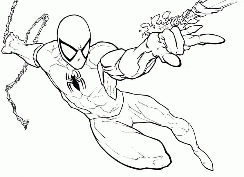 Spiderman ausmalbilder 18