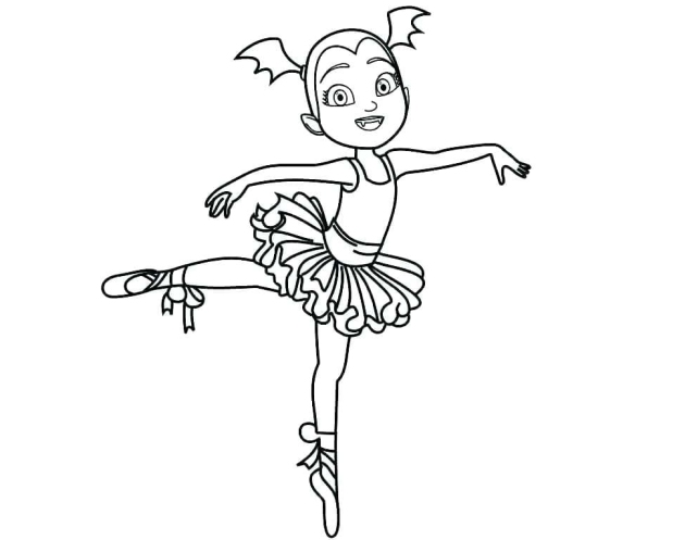 Ballerina Ausmalbilder (13)