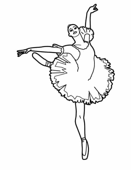 Ballerina Ausmalbilder (17)