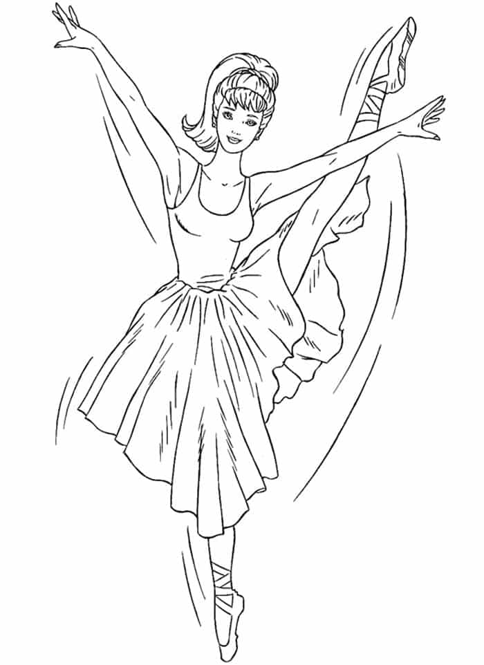 Ballerina Ausmalbilder (19)