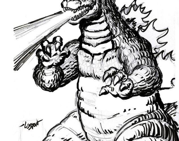 Godzilla ausmalbilder 09