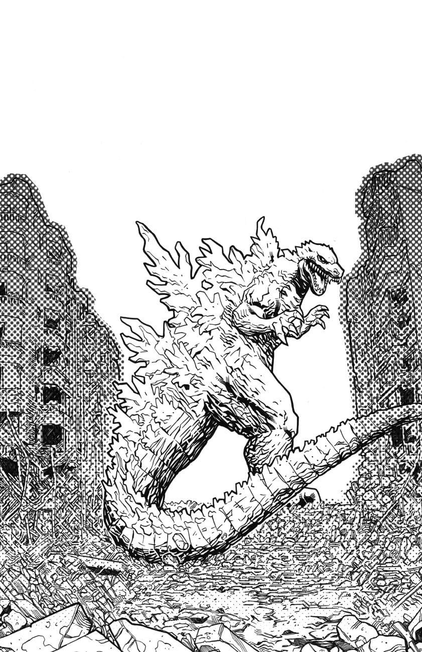 Godzilla ausmalbilder 13