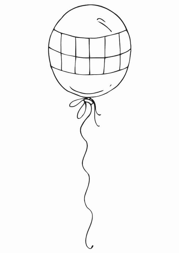 Luftballon ausmalbilder 03